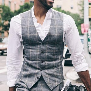 Custom Made Vest, Men's Waistcoat, Men's Vest, mens waistcoat, wedding vest