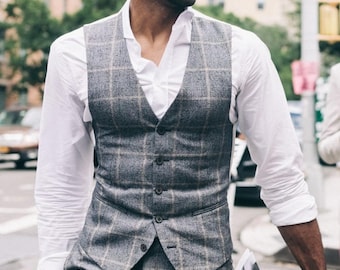 Custom Made Vest, Men's Waistcoat, Men's Vest, mens waistcoat, wedding vest