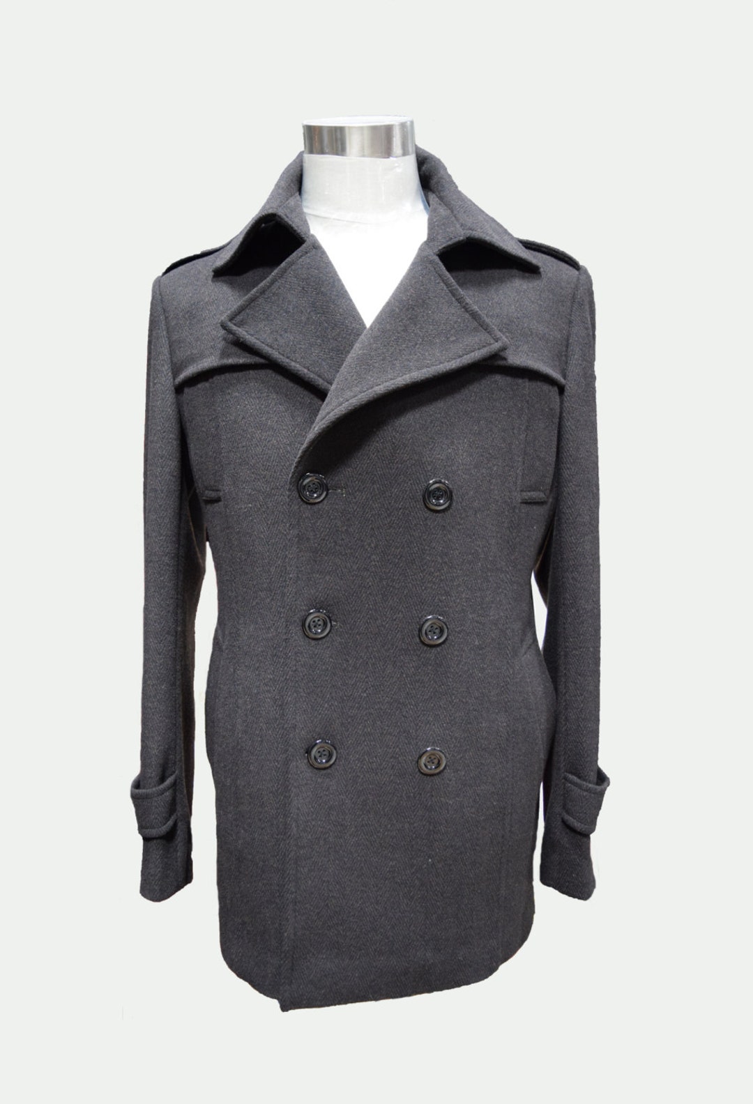Men's Custom Coat / Mens Coat / Mens Long Coat / Mens Winter Coat ...