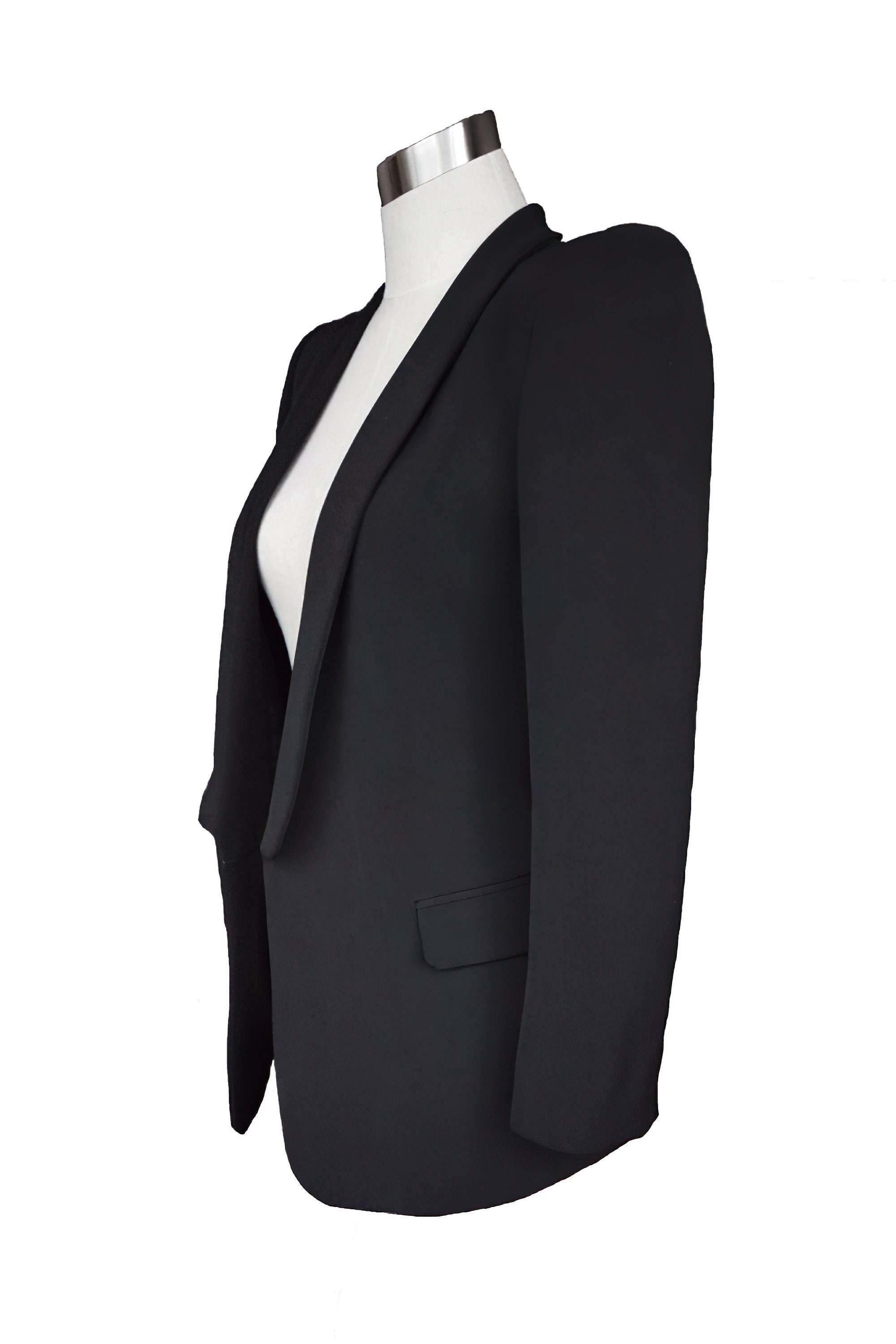 Womens Custom Black Blazer women slim fit blazer white Etsy
