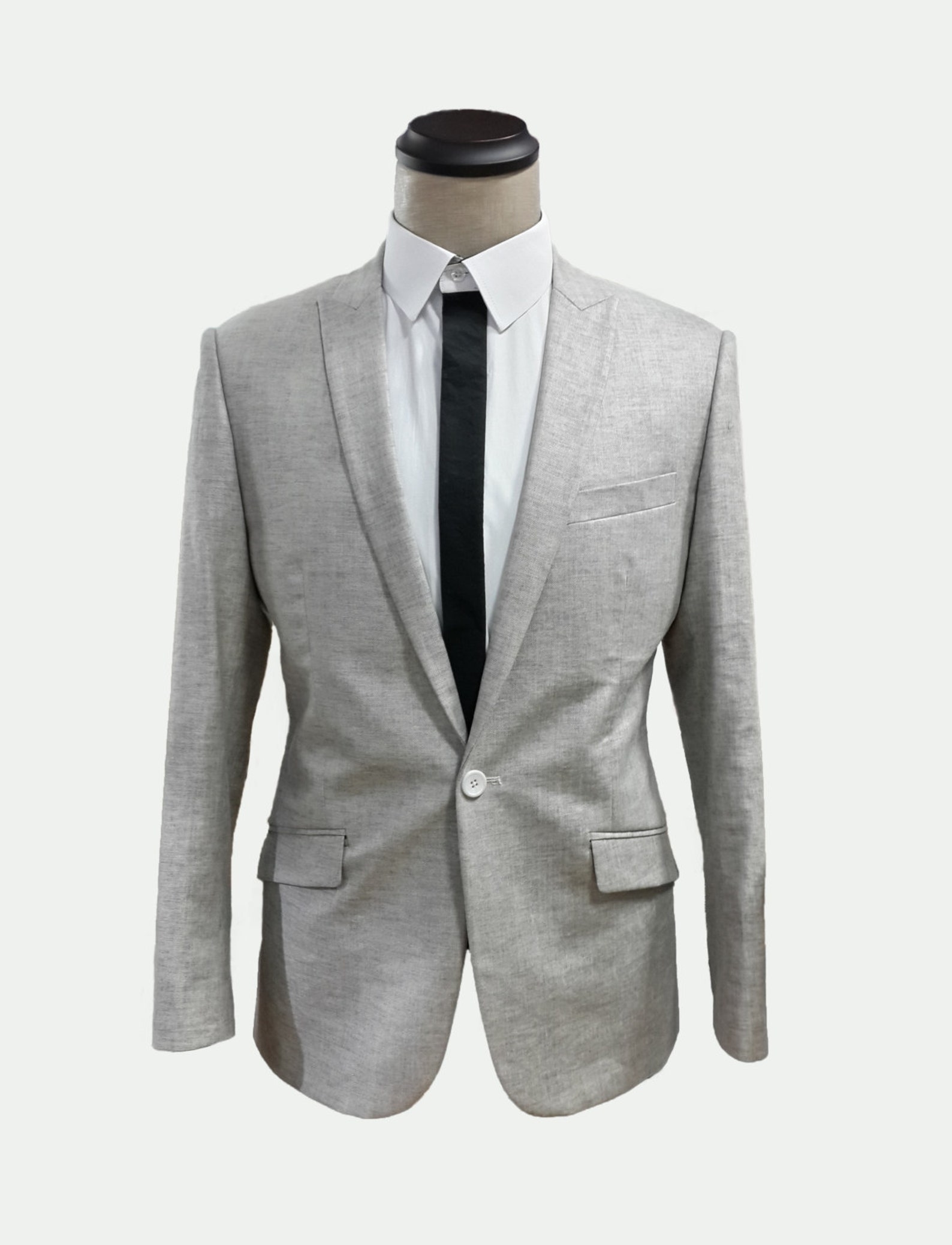 Linen Gray 2 Piece Men's and Women's Suit Includes Etsy