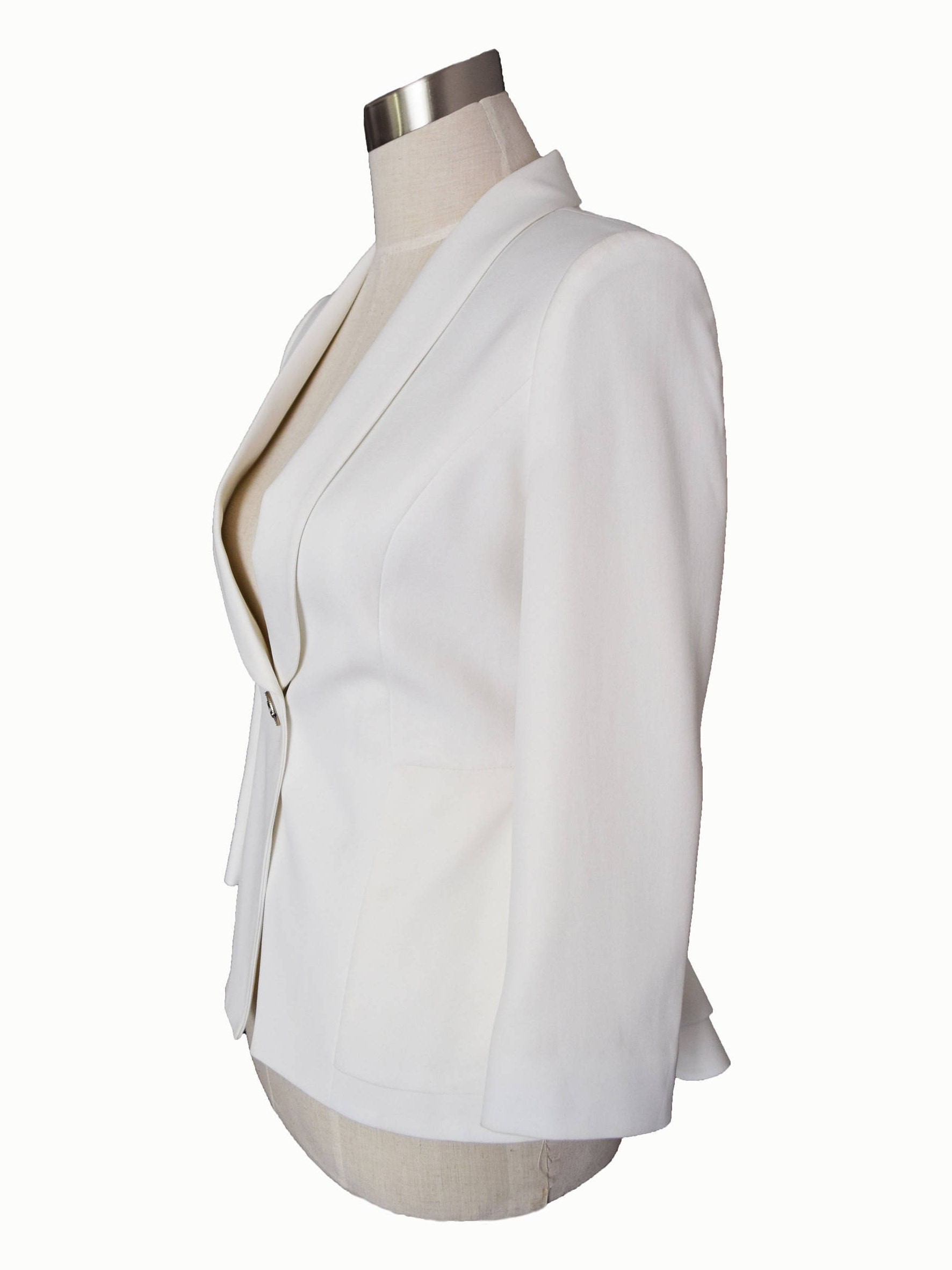 Womens Custom White Suit Women Slim Fit Blazer White Jacket - Etsy