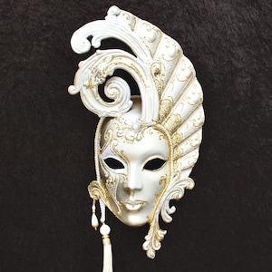 Maschera Veneziana,Aida,Maschera Originale Carta Pesta