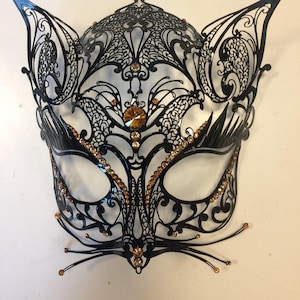 Venetian Mask,Metal Cat,Original Mask