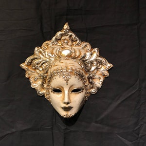 Venetian Mask,Floreal Face,Mask For Decoration,Original Mask