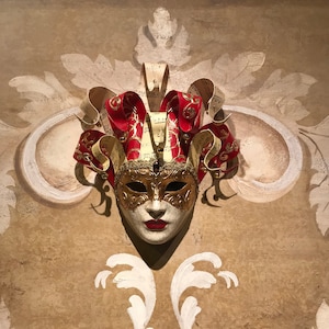 Maschera Carta Pesta,Maschera del Jolly,Maschera Originale