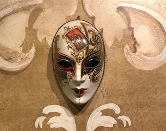 Maschera Veneziana,Volto Carte Tarocchi,Maschera Originale