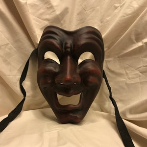 Maschera Veneziana,Maschera Comica e Tragica,Maschera Originale della Commedia dell&#39;Arte