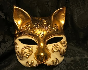 Venetian Mask,Cat Mask Traditional of Venice