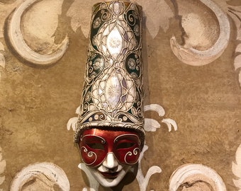 Venice Mask,Harlequin Mask,Original Venitian Mask