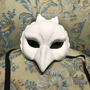 Maschera Veneziana,Aquila Bianca Da Dipingere