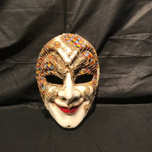 Maschera Veneziana,Joker Arlecchinato,Maschera Originale