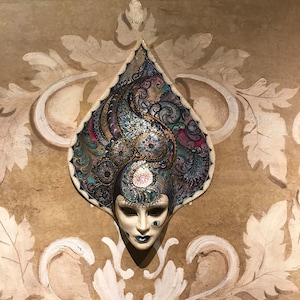 Maschera Veneziana,Maschera Incantatrice,Maschera Di Venezia