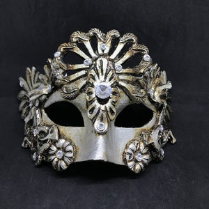 Maschera Veneziana,Colombina Barocco,Maschera Originale