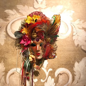 Maschera Veneziana,Flora Dea della Primavera,Maschera di Venezia