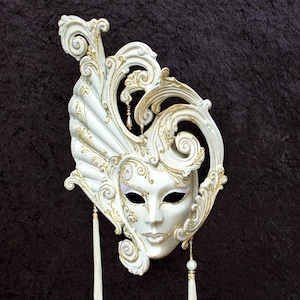 Maschera Veneziana,Turandot,Maschera Originale Carta Pesta