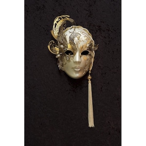 Venezianische Maske,Phoenix Gesichtsmaske,Original Maske