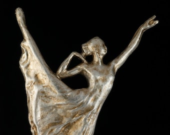 Bronze Ballerina Statue Contemporary Art Sculpture Bronze