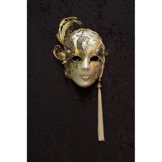 Venetiaans masker Phoenix full face origineel masker - Etsy België