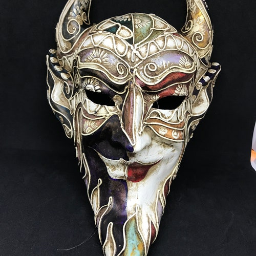 Devil Venetian Maskfrom Commedia Dell'arte Face Mask for - Etsy