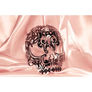 Venetian Mask,Skull Metal Mask,Original Mask