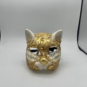 Maschera Venezia,Gatto Musica,Maschera di Venezia