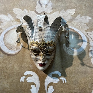 Maschera Veneziana, Maschera da Giullare Musicale, Maschera Originale