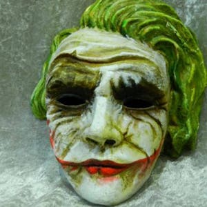 Joker Halloween, scary mask for halloween, costume and masquerade party, for men and women