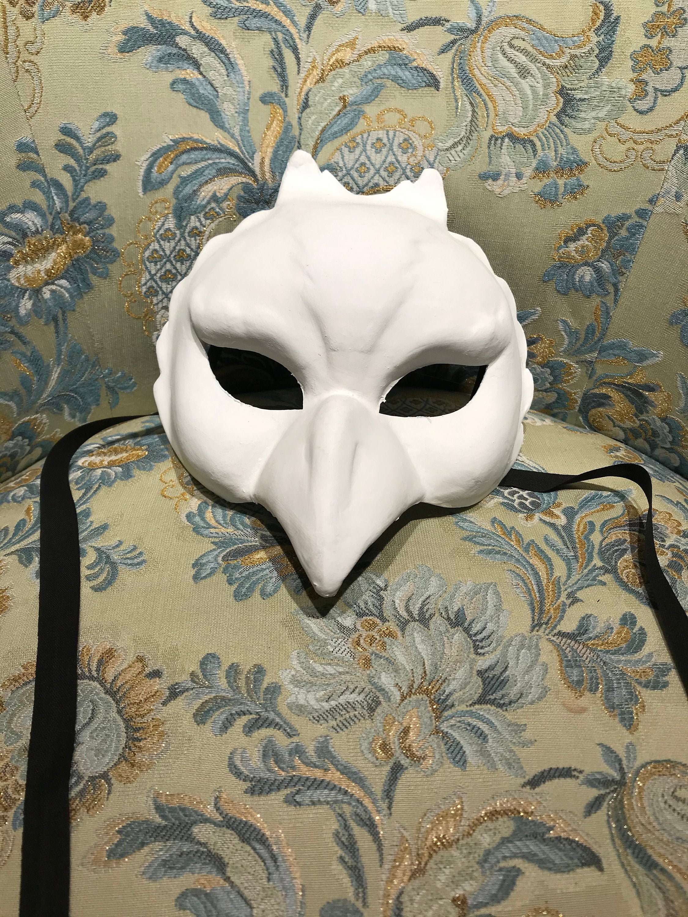 Maschera Veneziana, Aquila Bianca Da Dipingere