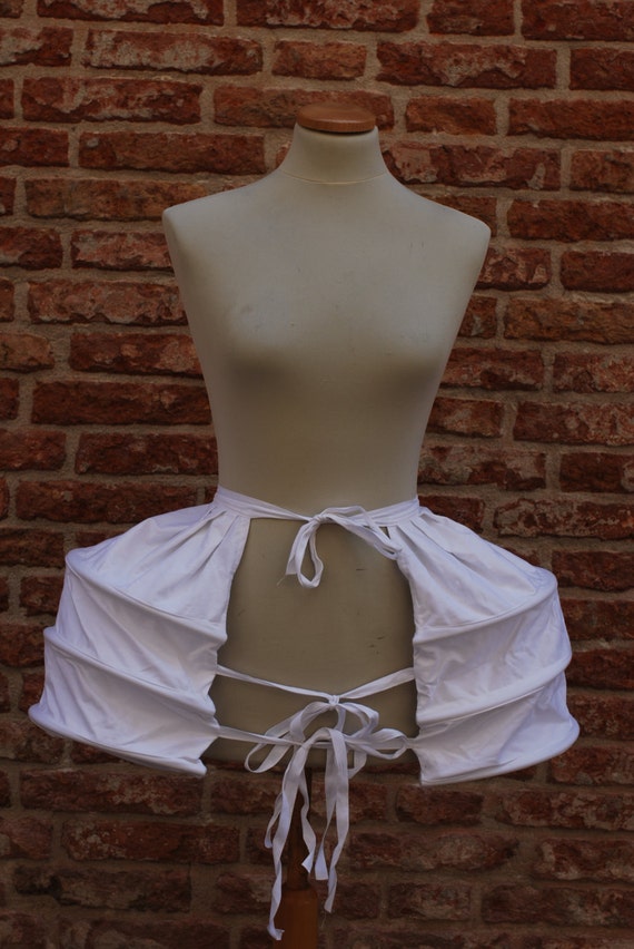 Historical Lingerie for Women - Mare Antoniette Panier - Underdress Panier Historical Costume for Women 1700 model -  Panier02