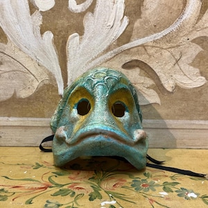 Maschera Veneziana,Maschera Del Pesce,Maschera Originale