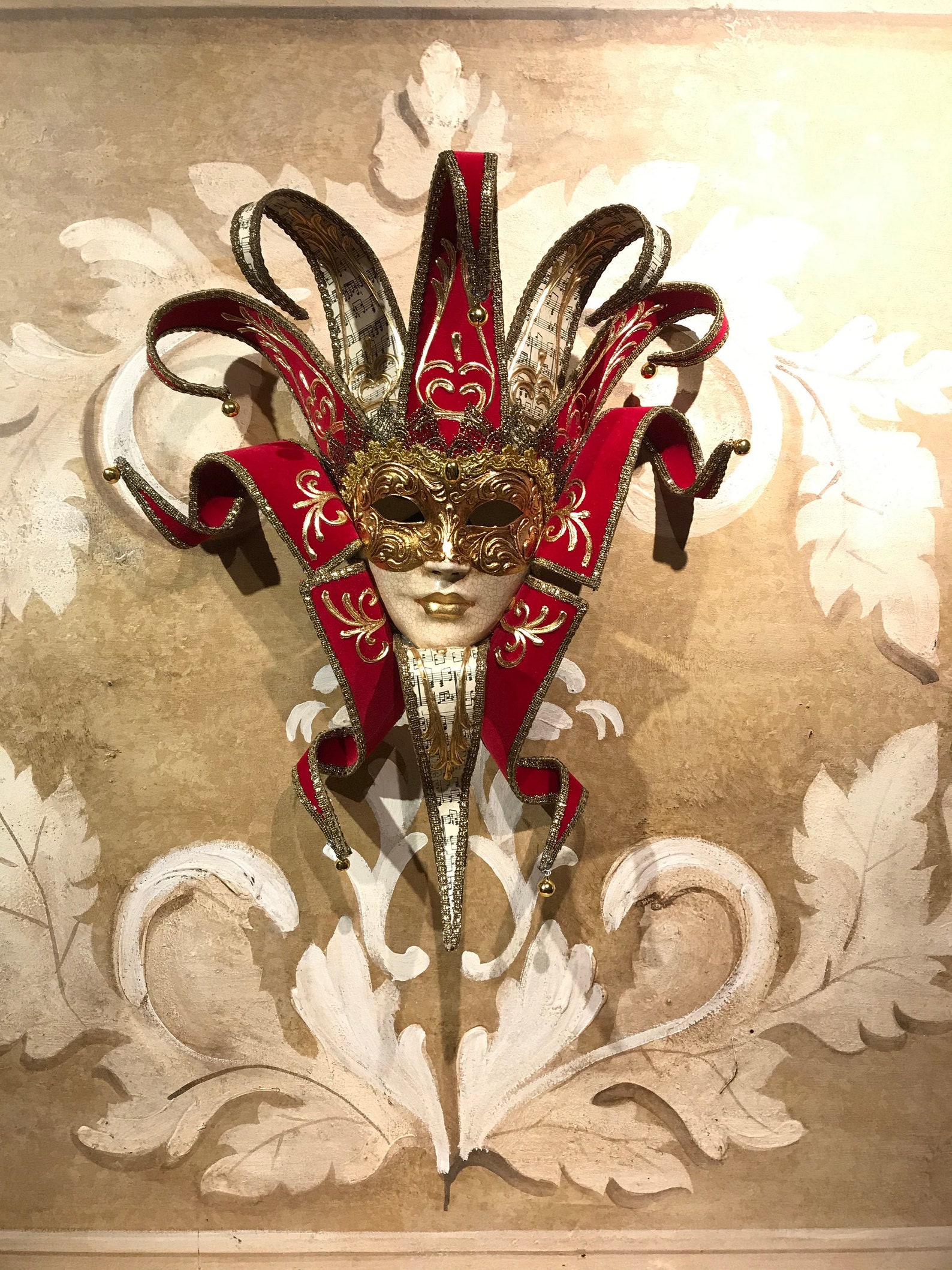 Venezianische Maske Halbgesicht - Maskerade Maske Für Karneval & Kostümpartys