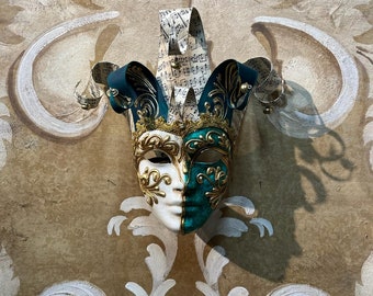 Venetian Mask,Green ester Mask,Original Mask