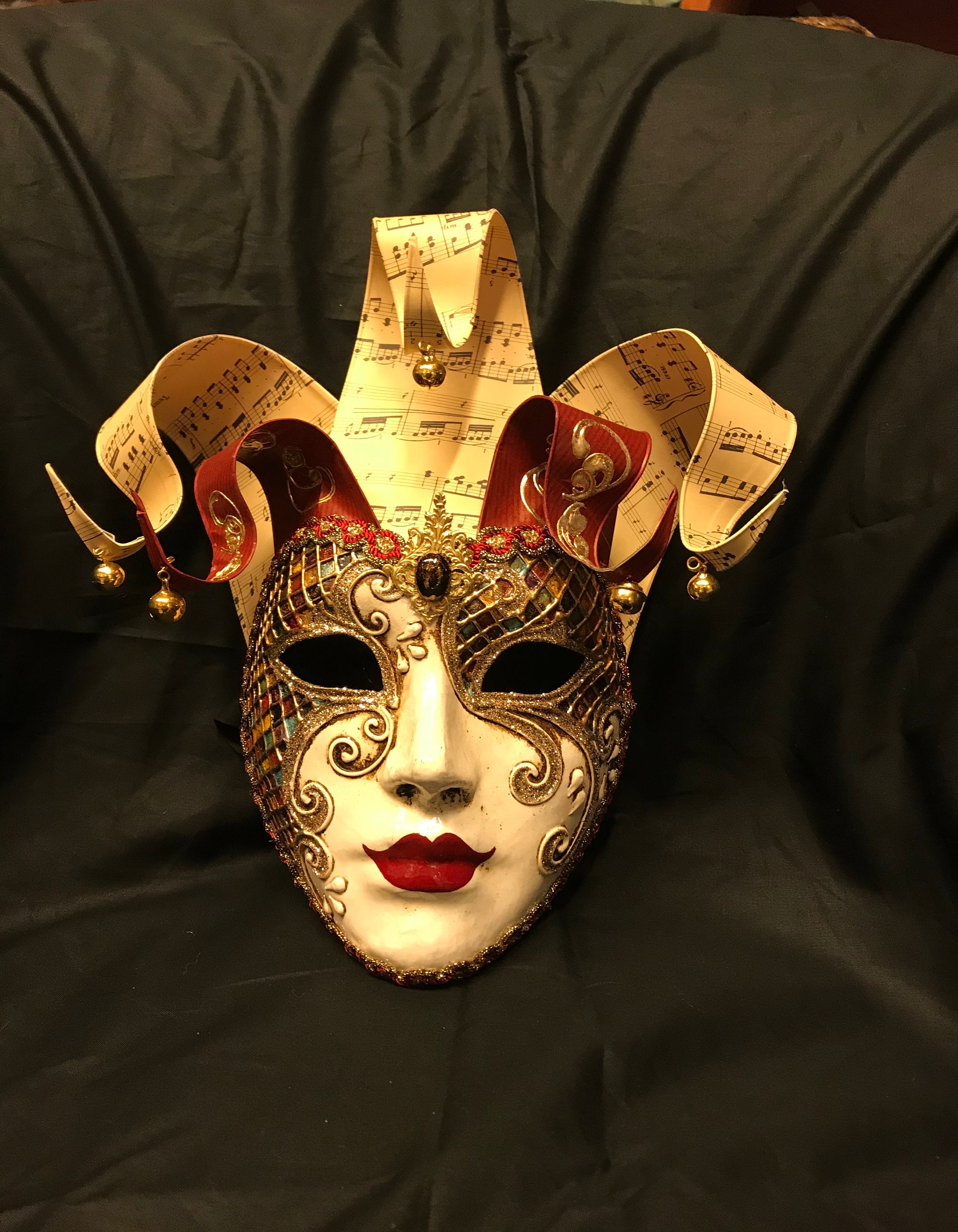 Maskheart Jester Maskoriginal Mask Etsy