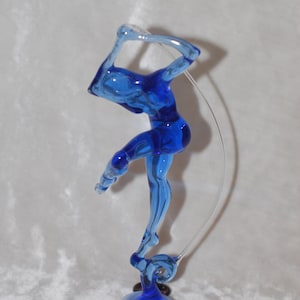 Small Glass Statue Handmade in Murano, Murano Glass Statue, Murano Glass,  V14