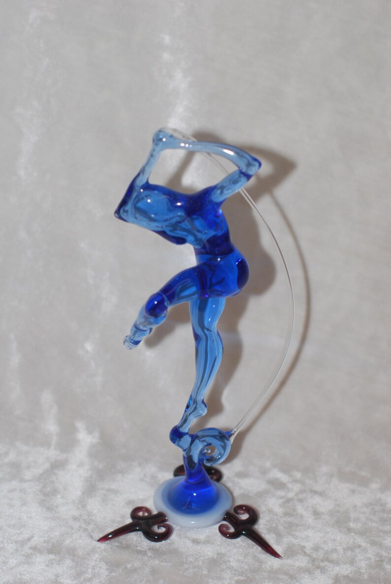 Small Glass Statue Handmade in Murano Murano Glass Statue Etsy