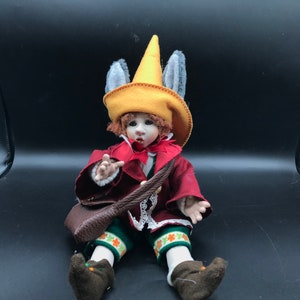 Porcelain Doll,Pinocchio Doll,Original Doll