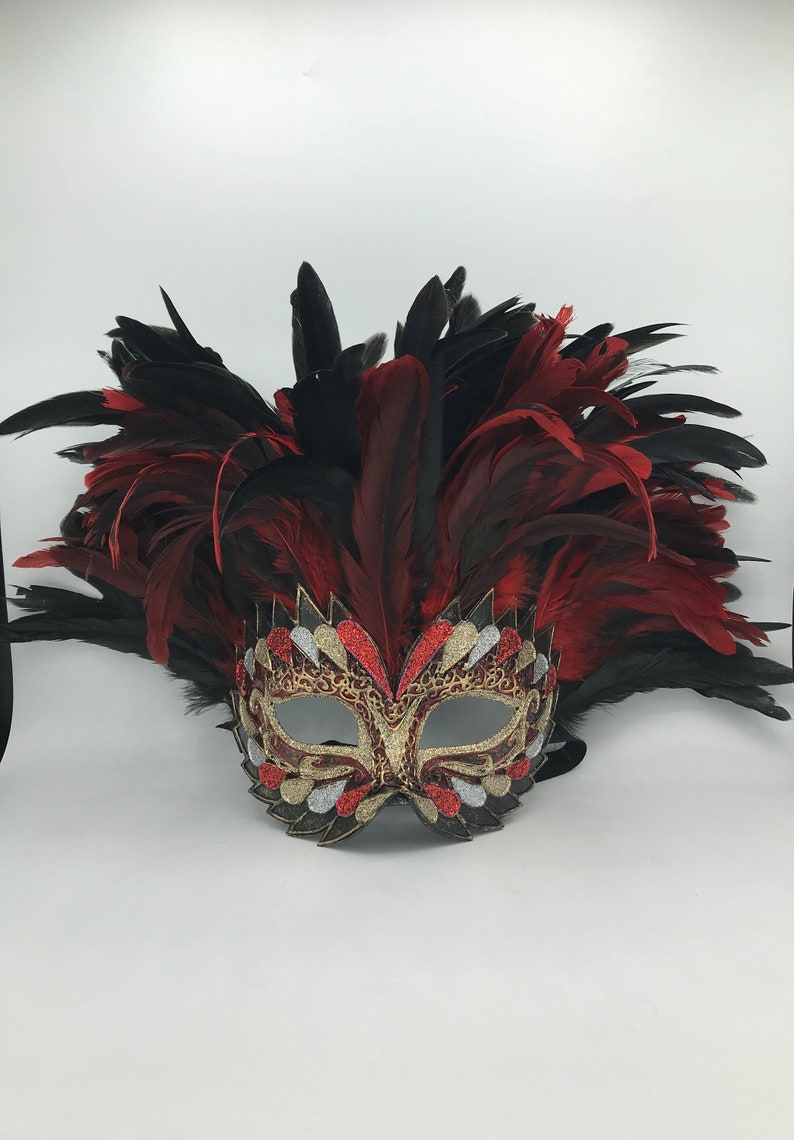 Venetian Mask,Incas Mask,Original Feather Mask
