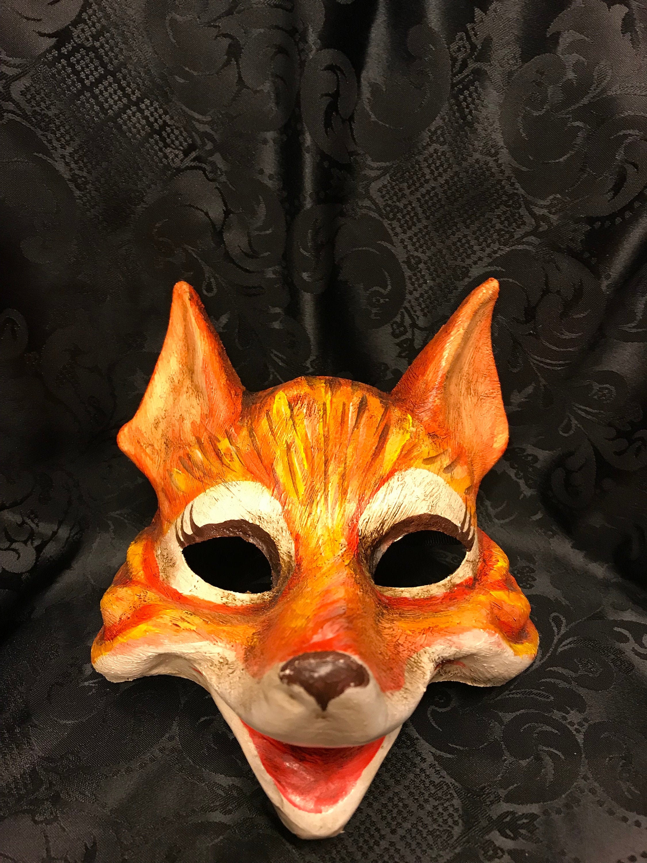 ベネチアンマスク、キツネマスク、オリジナルマスク - Etsy 日本