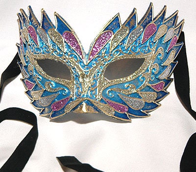 Maschera Veneziana Filigrana DZEER – Delicata E Bella, Multicolore