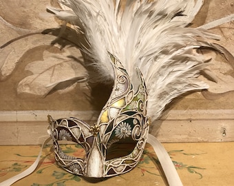 Maschera Veneziana,Maschera Piumata,Maschera Originale