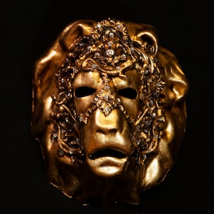 Maschera Veneziana,Leone Barocco,Maschera Originale