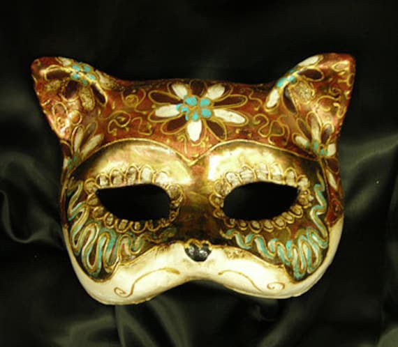 Masquerade Cat Mask. Lovely and Cute Cat. Original Venetian - Etsy UK