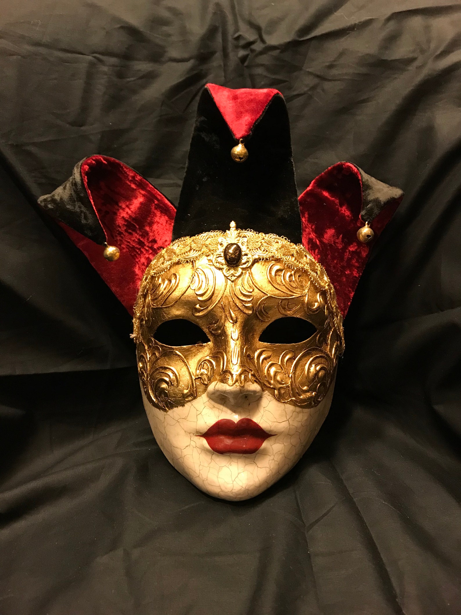 Venetian MaskLady Joker/Jester MaskOriginal Mask | Etsy