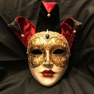 Maschera Veneziana,Jolly Femminile,Maschera Originale