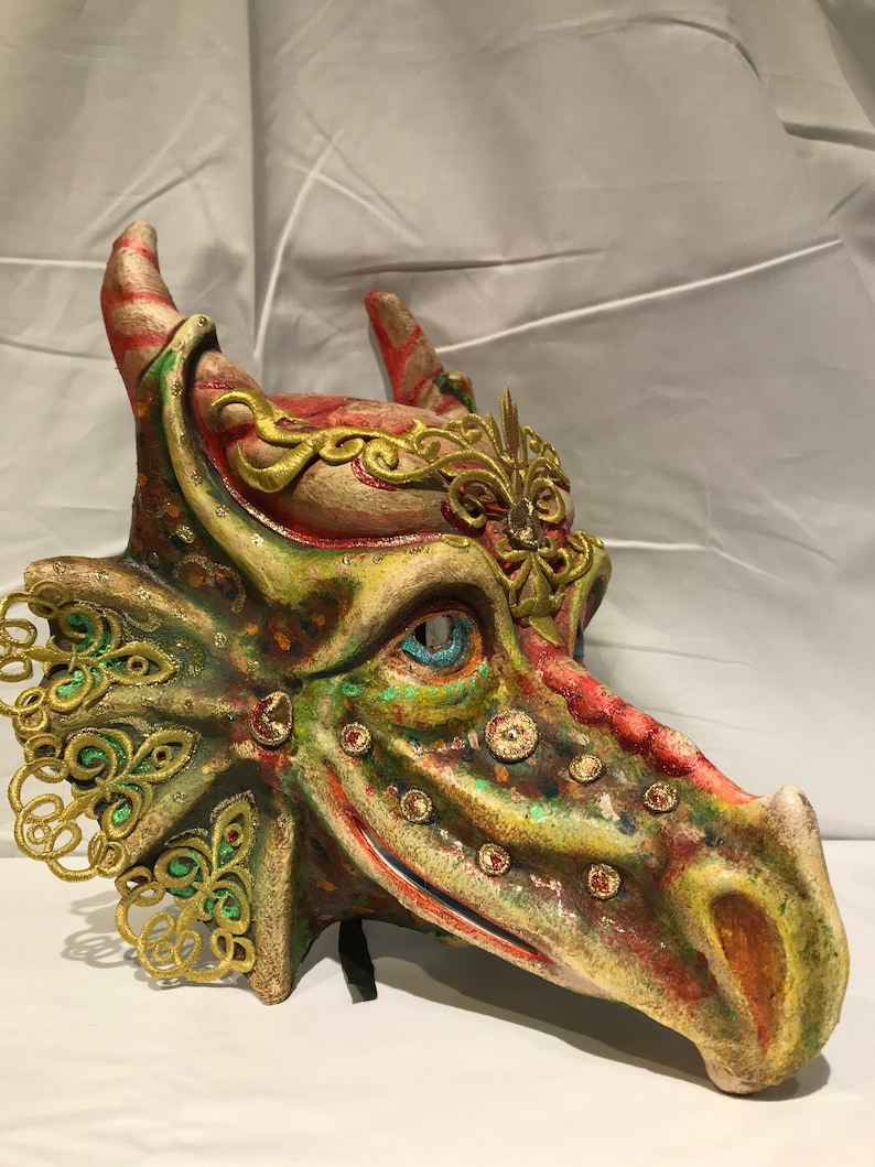 Venetian Mask,Dragon Mask,Original Mask image 1