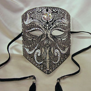 Máscara de oro para hombres, máscara de máscara de hombre negro para hombres,  máscara veneciana de plata para hombres -  México