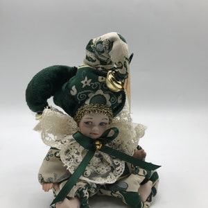 Venetian Doll,Green TriAngel,Original Doll