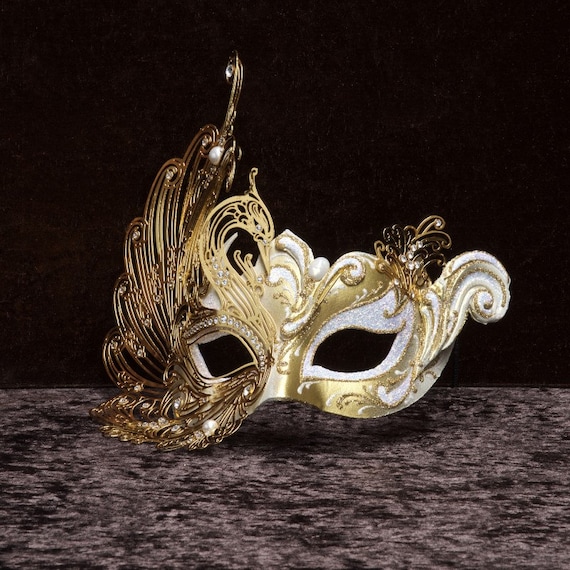Swan Masquerade Mask Swan Masquerade Mask