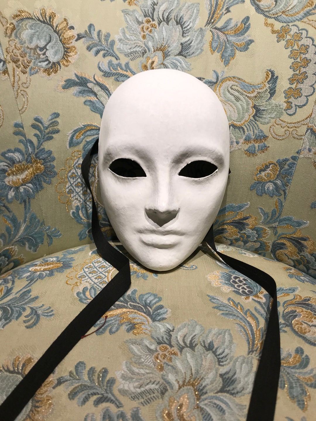 Maschera Veneziana,volto Bianco Da Dipingere - Etsy
